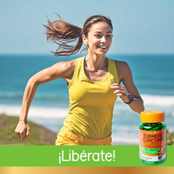 Cúrcuma con jengibre y pimienta negra, precio económico.