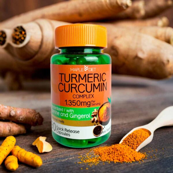 cúrcuma con jengibre y pimienta negra